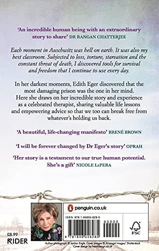 Eger, Edith POPULAR PSYCHOLOGY Edith Eger: The Gift: A survivor’s journey to freedom [2021] paperback