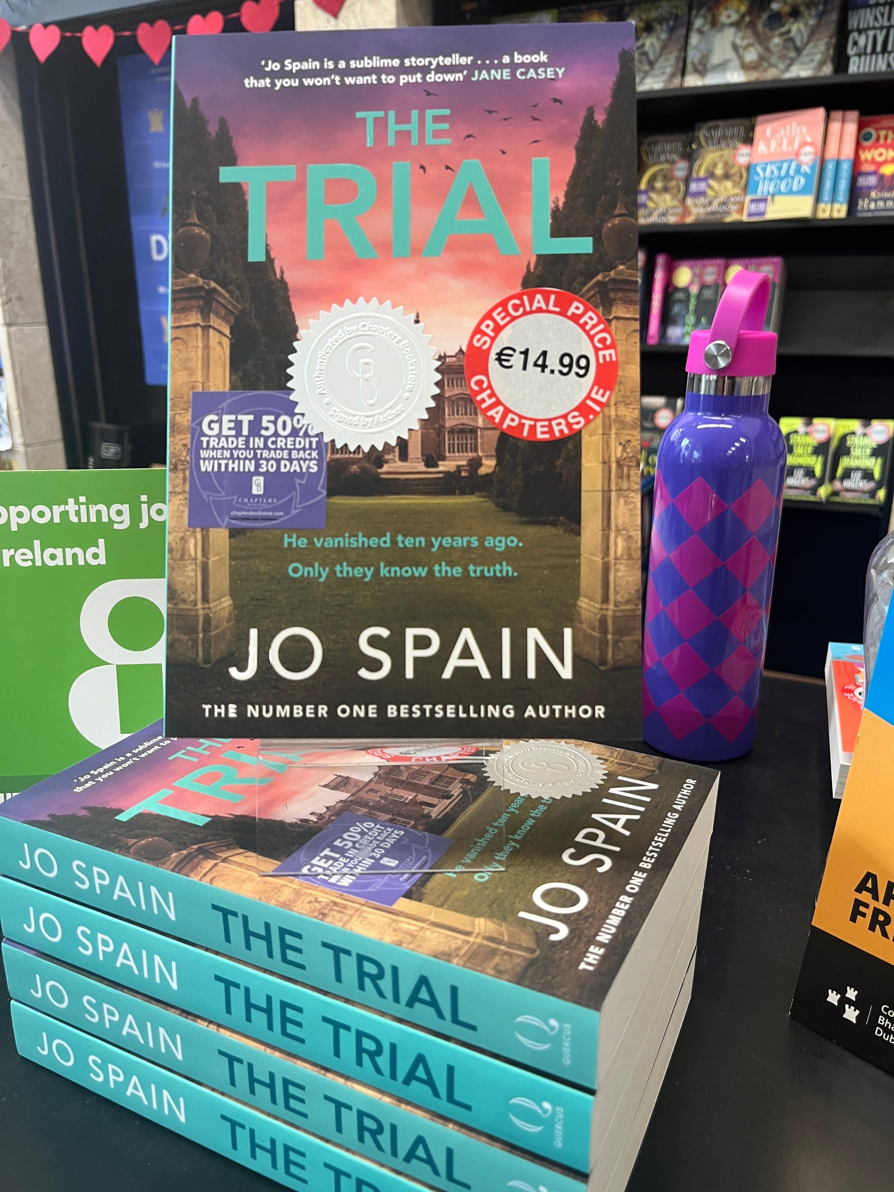 Spain, Jo CRIME FICTION New Jo Spain: The Trial [2024] paperback