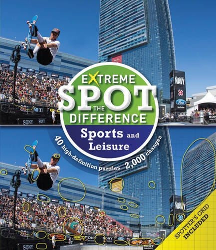 Dedopulos, Tim PUZZLES & GAMES EXTREME SPOT THE DIFFERENC SPORT AND LEISU