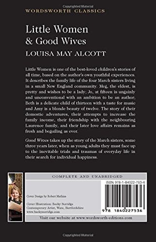 Alcott, Louisa May WORDSWORTH CLASSICS Louisa May Alcott: Little Women & Good Wives (Wordsworth Classics) [2018] paperback