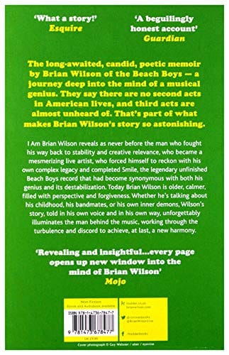 Brian, Wilson BARGAIN MUSIC I Am Brian Wilson P/b Z44