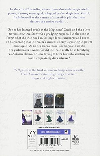 Canavan, Trudi SCIENCE FICTION FANTASY Trudi Canavan: The High Lord [2010] paperback
