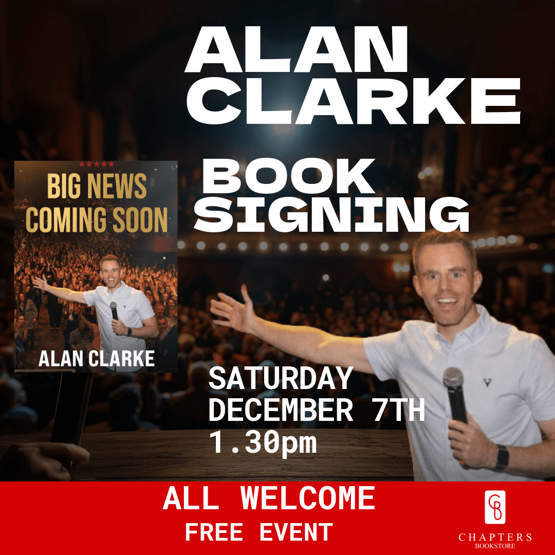 Clarke, Alan PREORDER NONFICTION New Big News Coming Soon