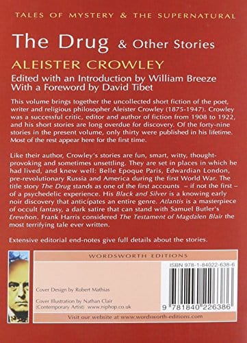 Crowley, Aleister & Breeze, William & Tibet, David & Davies, David Stuart BARGAIN HORROR Aleister Crowley: The Drug and Other Stories (Tales of Mystery & The Supernatural) [2010] paperback