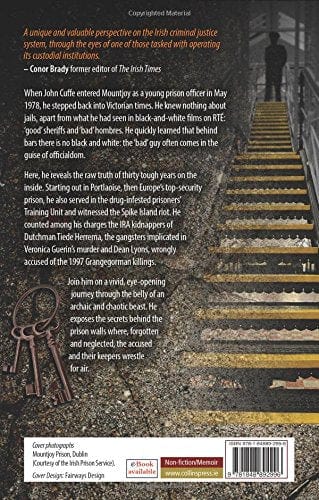 Cuffe, John BARGAIN IRISH BIOGRAPHY John Cuffe: Inside the Monkey House: My Time as an Irish Prison Officer [2017] paperback