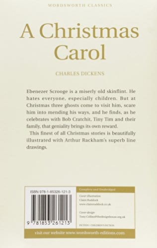 Dickens, Charles WORDSWORTH CLASSICS Charles Dickens: A Christmas Carol (Wordsworth Children's Classics) [1993] paperback