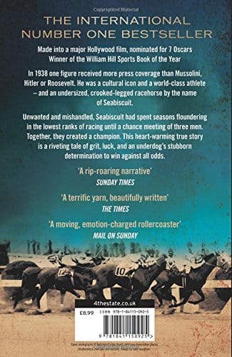 Hillenbrand, Laura BARGAIN SPORT Laura Hillenbrand: Seabiscuit: Three Men and a Racehorse [2002] paperback