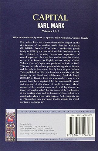 Marx, Karl & Griffith, Tom & Spencer, Mark G. WORDSWORTH CLASSICS Capital: Volumes One and Two (Classics of World Literature) [2013] paperback