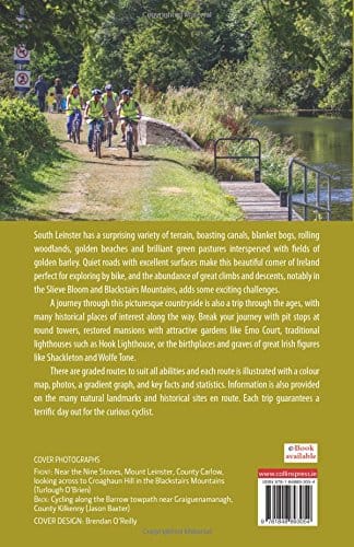 O, Brien Turlough TRAVEL GUIDES Turlough O'Brien: Cycling South Leinster: Great Road Routes (Cycling guides) [2017] paperback