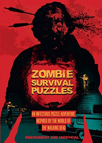 Ward, Jason BARGAIN PUZZLES & GAMES Jason Ward: Zombie Survival Puzzles [2017] hardback