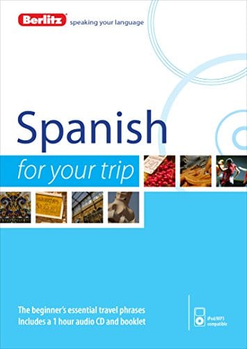 Berlitz TRAVEL GUIDES SPANISH FOR YOUR TRIP CD Z49