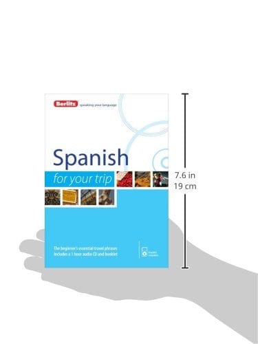 Berlitz TRAVEL GUIDES SPANISH FOR YOUR TRIP CD Z49