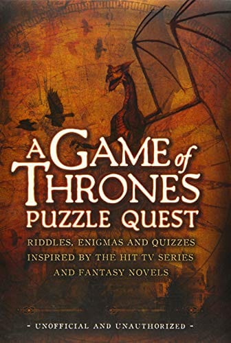 Dedopulos Tim SCIENCE FICTION FANTASY GAME OF THRONES PUZZLE QUEST H/B Z49