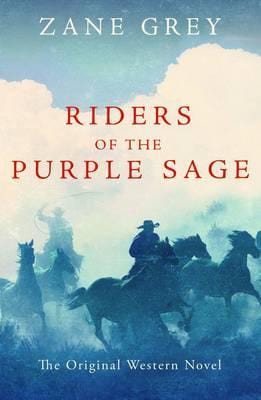 GREY ZANE FICTION PAPERBACK RIDERS OF THE PURPLE SAGE - Z21