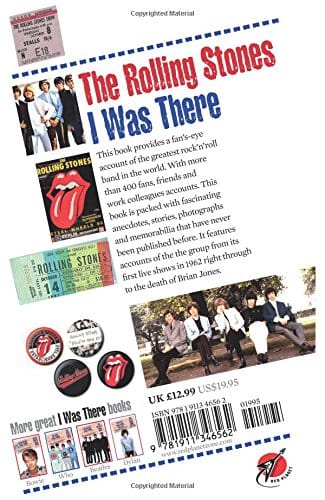 Houghton Richard MUSIC ROLLING STONES I WAS THERE PB Z10