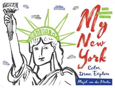 Laurence King BARGAIN CHILDRENS FICTION My New York: Colour, Draw, Explore