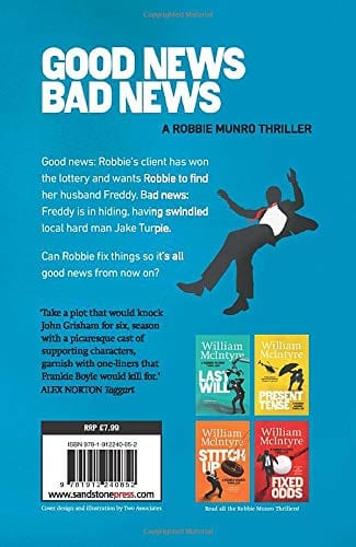 MCINTYRE WILLIAM FICTION PAPERBACK GOOD NEWS BAD NEWS PB W9