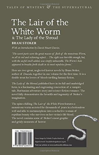 Stoker, Bram & Davies, David Stuart HORROR LAIR OF WHITE WORM & LADY OF SHROUD P/B W2