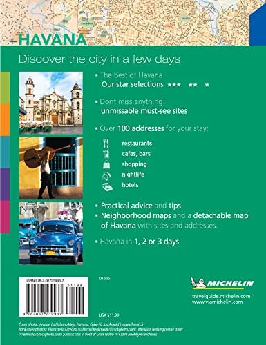 Unknown TRAVEL GUIDES Havana- Michelin Green Guide Short Stays: Short Stay